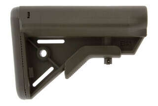 The B5 Systems BRAVO Stock OD Green is made from durable and lightweight polymer